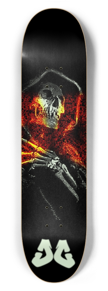 Grim Reaper Custom Skateboard