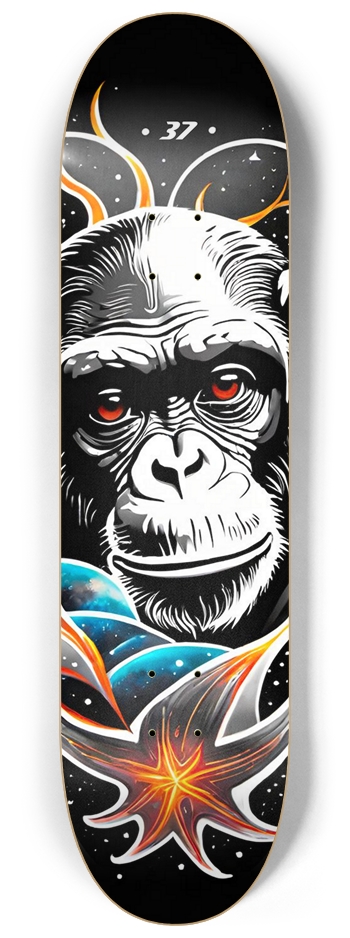 Dope Chimp 037 Limited  8-1/4 Skateboard Deck