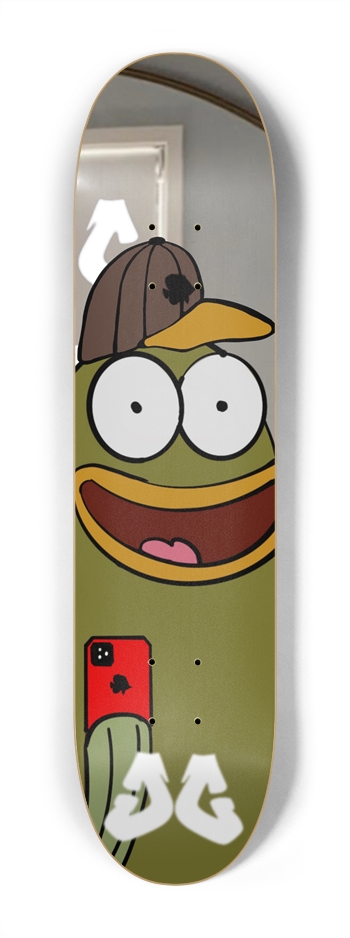 Selfie Fish Custom Skateboard