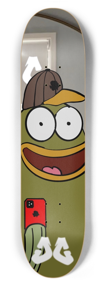 Selfie Fish Custom Skateboard