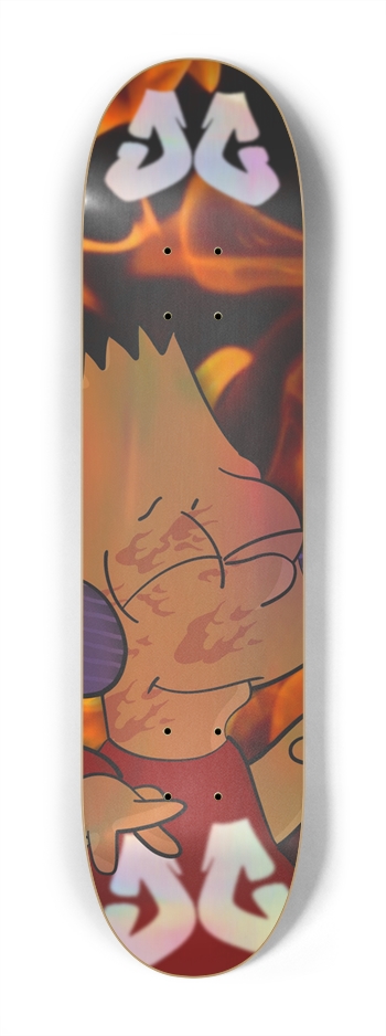 BART Custom Skateboard