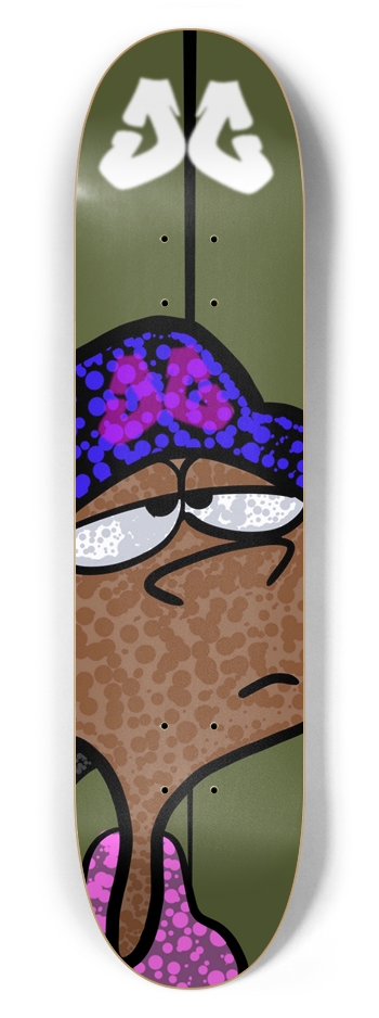 Edd Custom Skateboard 7-5/8 Skateboard Deck