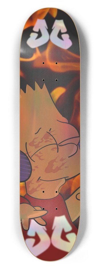 BART Custom Skateboard