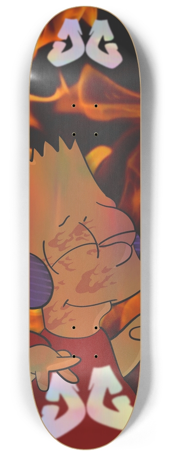 BART Custom Skateboard