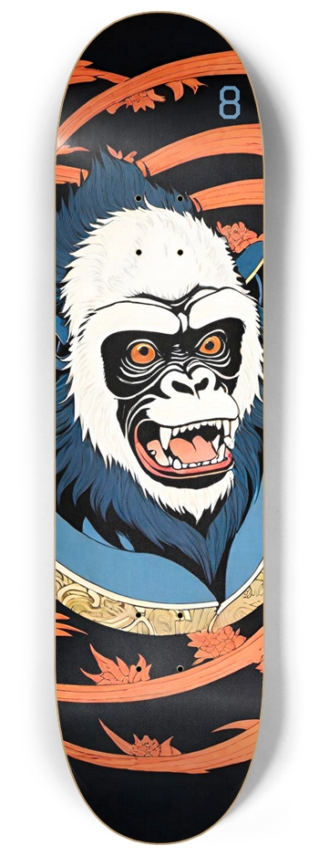 GO-RILLA Deck 08 Original  8-1/4 Skateboard Deck