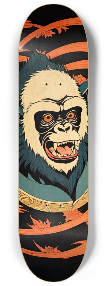 GO-RILLA Deck 08 Limited Natural  8-1/4 Skateboard Deck