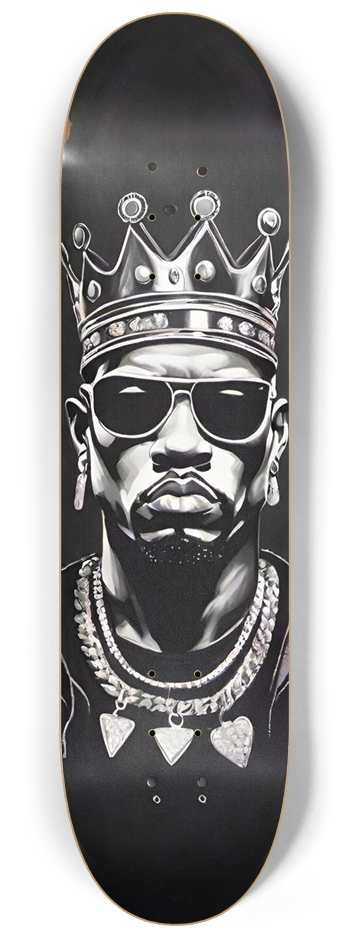 ABOMINATION King Louie Hardcore Bling 8-1/4 Skateboard Deck