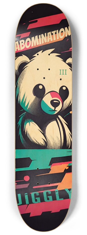 ABOMINATION Grizzed 03 Limited Natural  8-1/4 Skateboard Deck