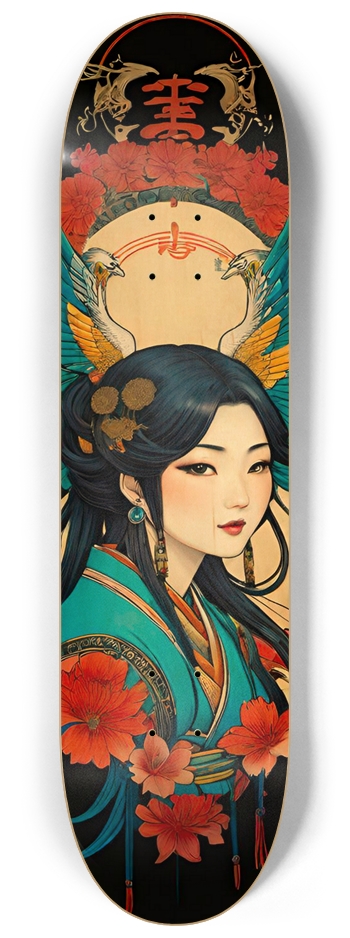 Hmong Girl 02 Angel Lo Addition Bamboo Wood