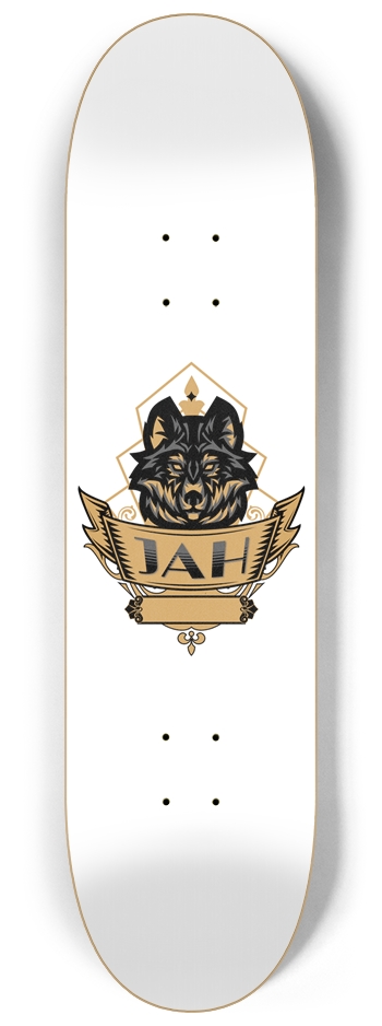 Wolf Custom Skateboard