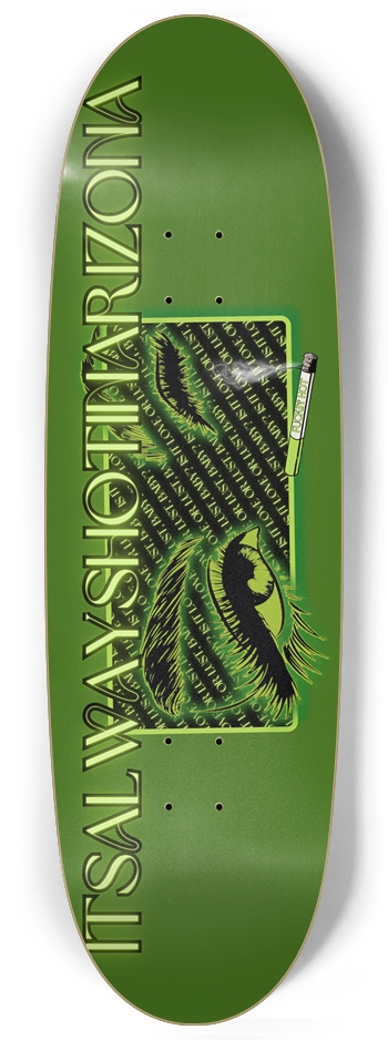 Is it love or lust, baby? Egg shaped Skateboard