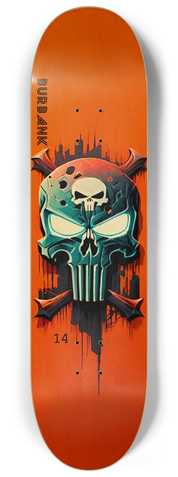 Burbank California 014 Natural Punisher Deck