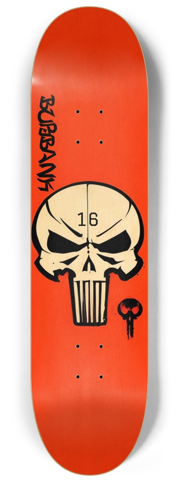 Burbank California 016 Natural Punisher Deck