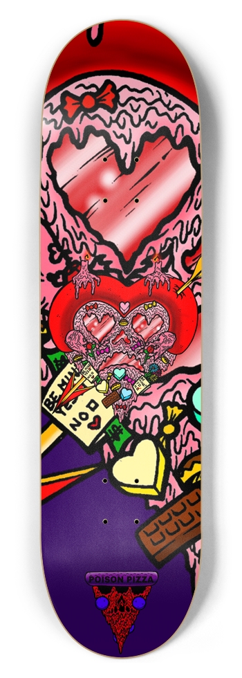 Skateboards by POISON PIZZA SB