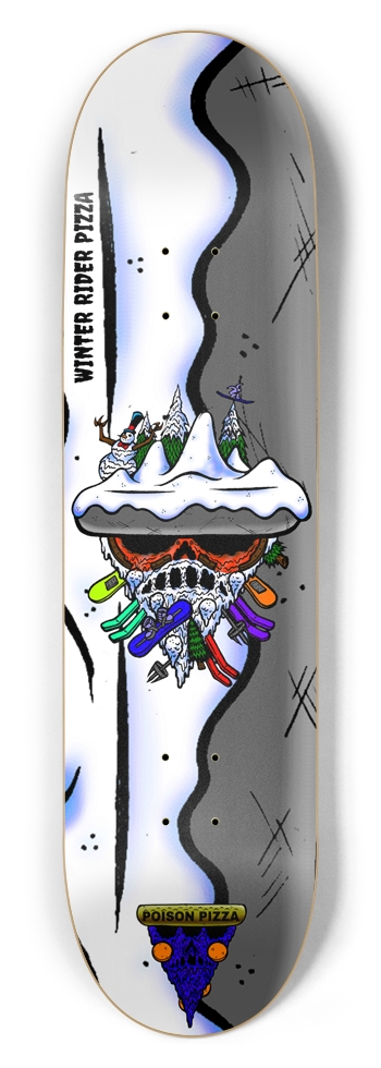 Skateboards by POISON PIZZA SB
