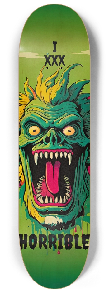 Horrible Deck 031 Monster Custom Bamboo Natural