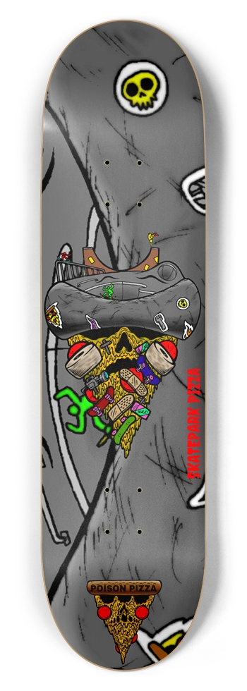 Skateboards by POISON PIZZA SB