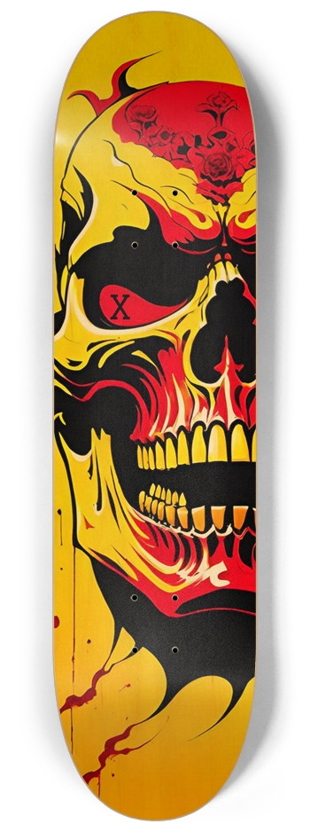 Japan Skull Ultimate 010 Custom Natural Bamboo