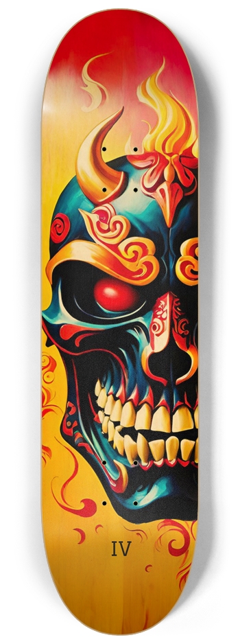 Japan Skull Ultimate 04 Custom Natural Bamboo