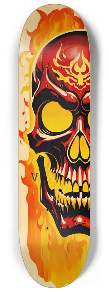 Japan Skull Ultimate 05 Custom Natural Bamboo