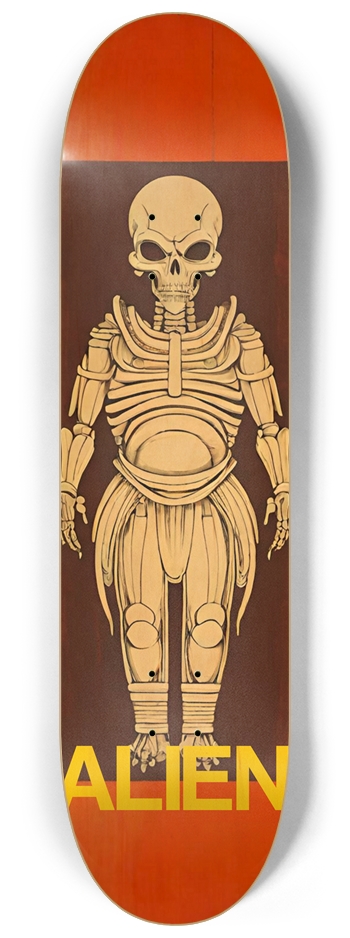 Alien Yo 01 Natural 8-1/4 Skateboard Deck