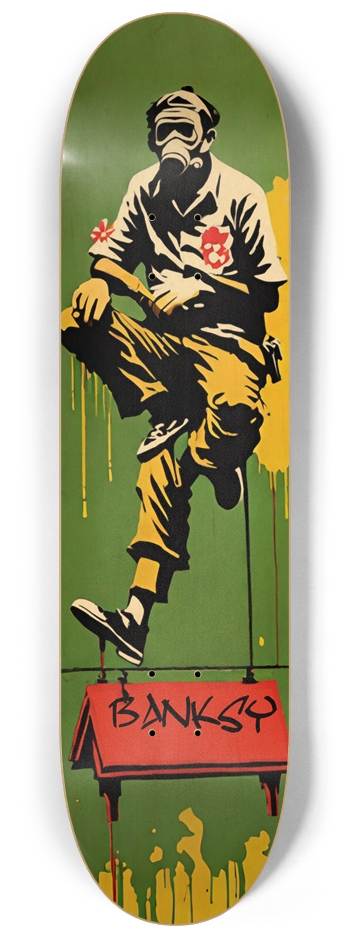 Banksy Run 05 Free Ukraine Graffiti Natural