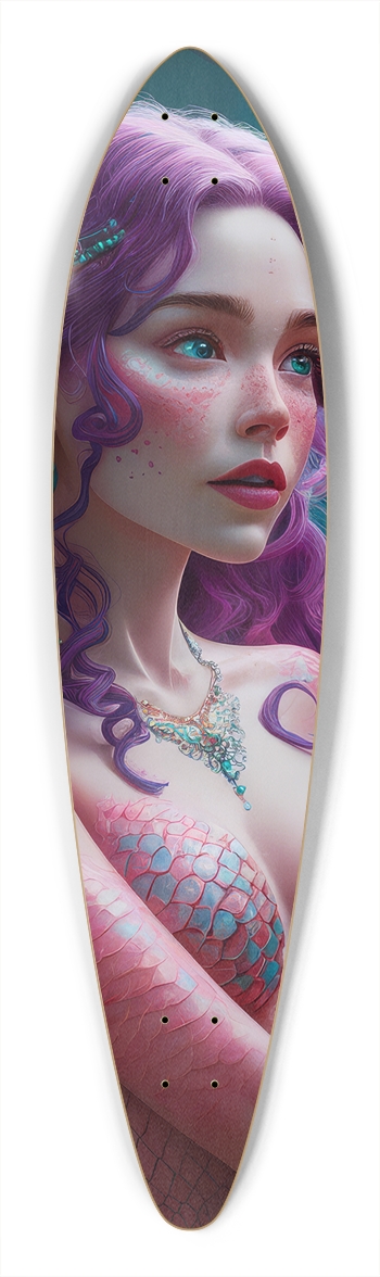Mermaid Longing Longboard