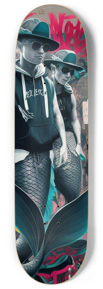 Lit Mermen Skateboard