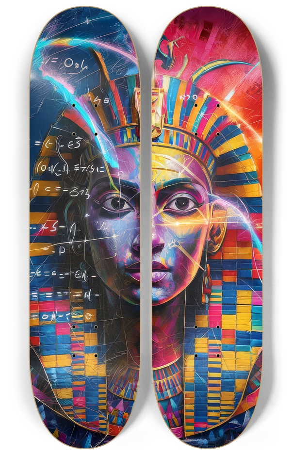 2 Skateboard Series Art - Egyptian Magic