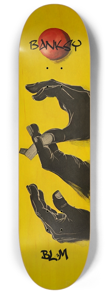Banksy 01 BLM Hands Art Natural