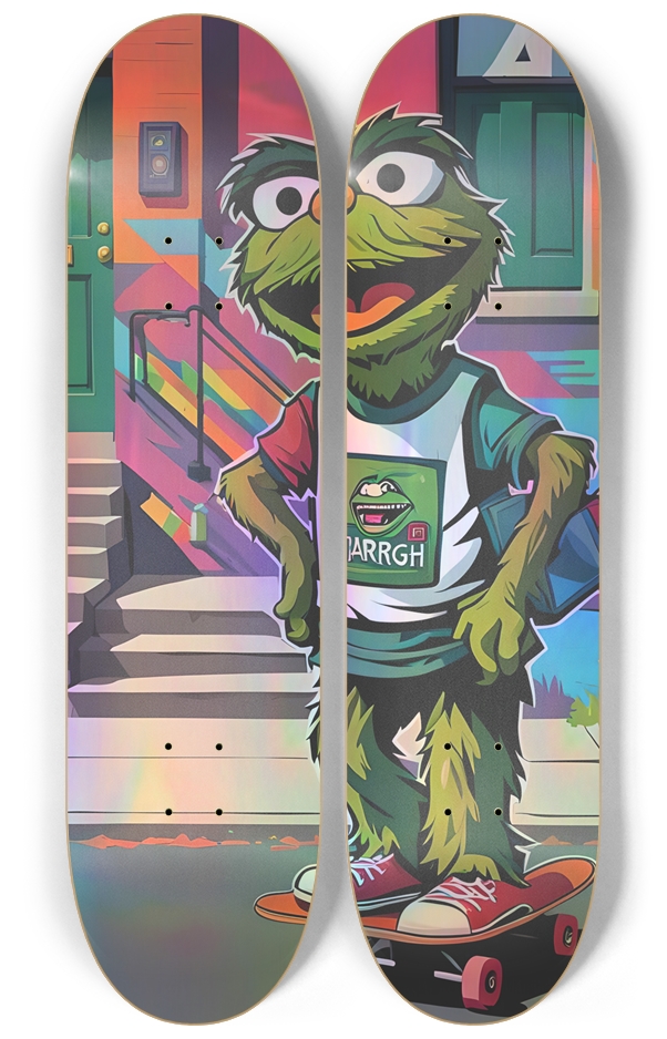 TRVSH Skateboard Series- T is for TRVSH