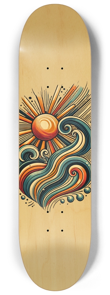 Sun and Waves - Natural