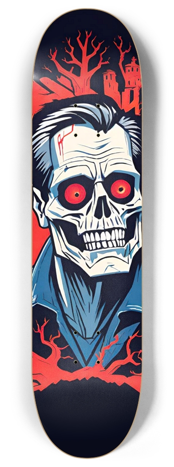 DEADMAN Ash 01 Hawk Tua Baby Deck 8 Inch Skateboard Deck
