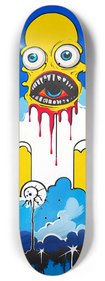 DIEGO DECK 012 Hawk Tua 8 Inch Skateboard Deck