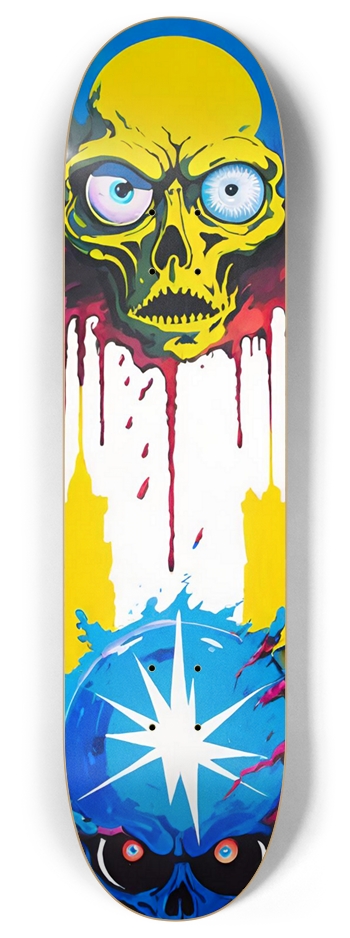 DIEGO DECK 06 Alien 8 Inch Skateboard Deck