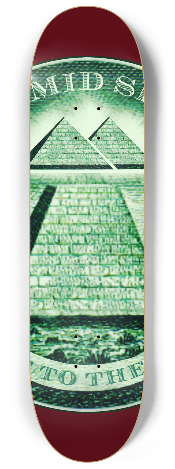 PYRAMID SKEME Skateboard Series #2 8-1/4 Skateboard Deck