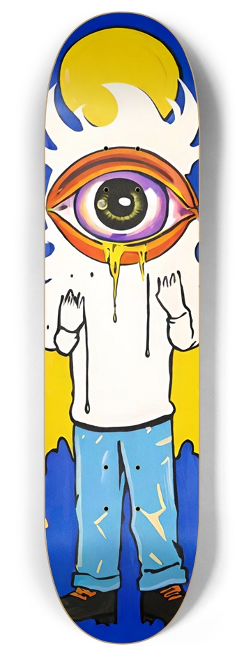 DIEGO DECK 010 Eye Guy 8 Inch Skateboard Deck