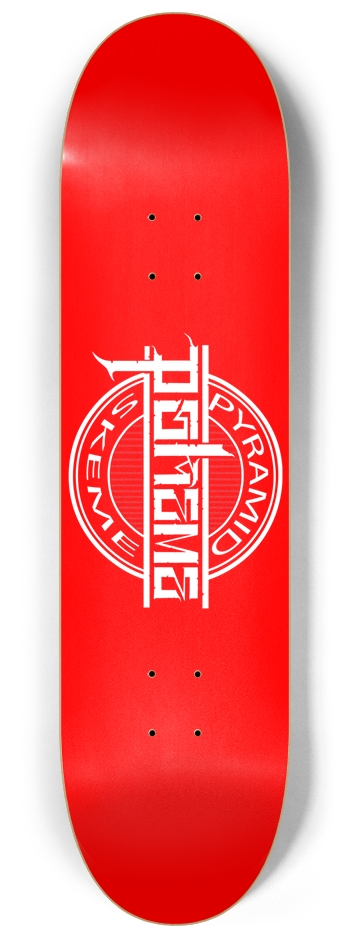 El Rojo Skateboard Deck