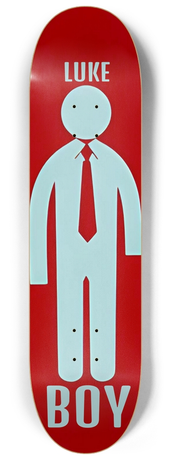 BOY Luke 06 Big Papa Original Bathroom Sign Deck