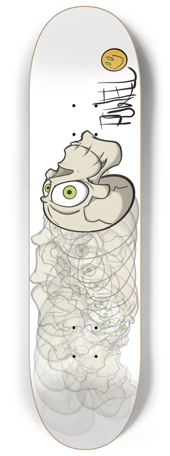 Rolling skull