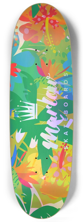 Tropical Holographic Egg Shape Deck