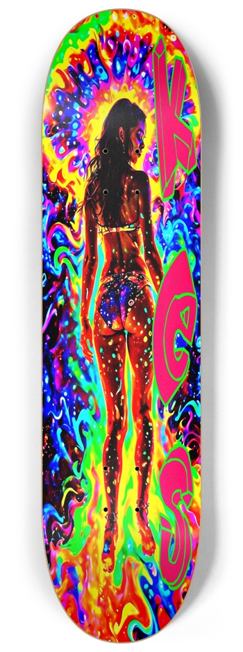 Deep space trip 8-1/4 Skateboard Deck