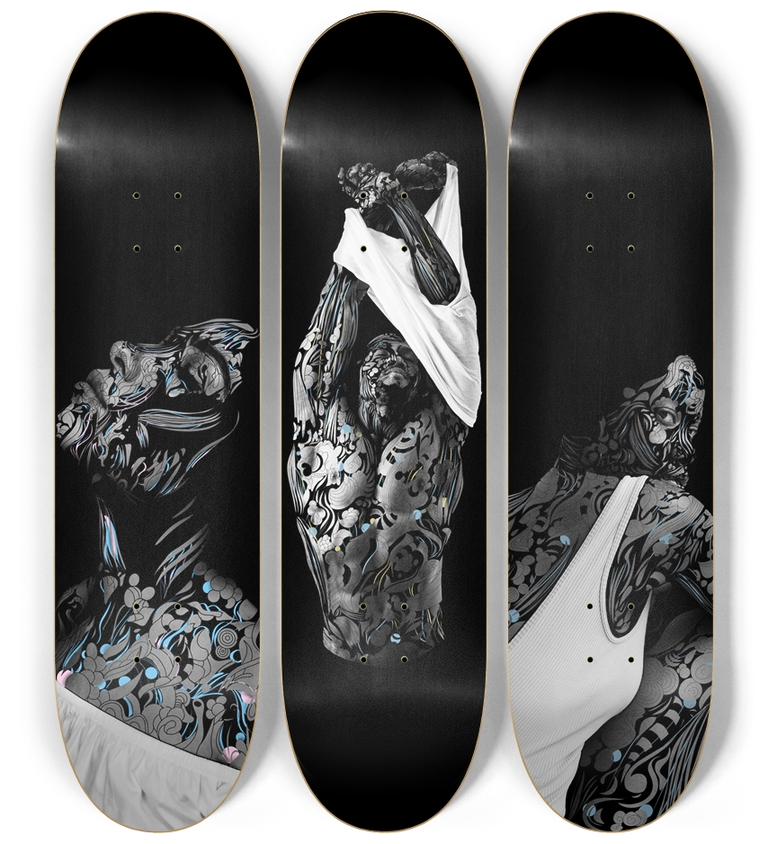 "Veil of Serenity" 3-Deck Wall Series