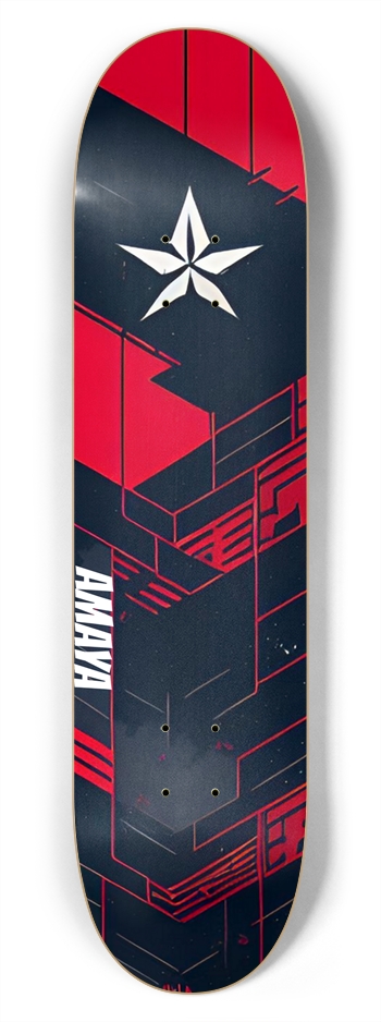 AMAYA America 01 Super Deck 7-3/4 Skateboard Deck 
