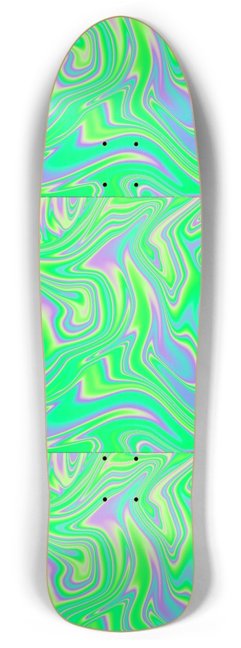 Green Trippy Sk8 Retro Rocket