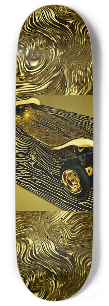 Golden Sk8 Deck 