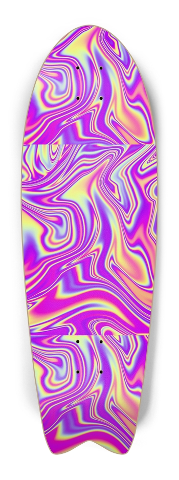 Purple Trippy Sk8 Fishtail 