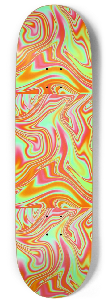 Orange Trippy Sk8 