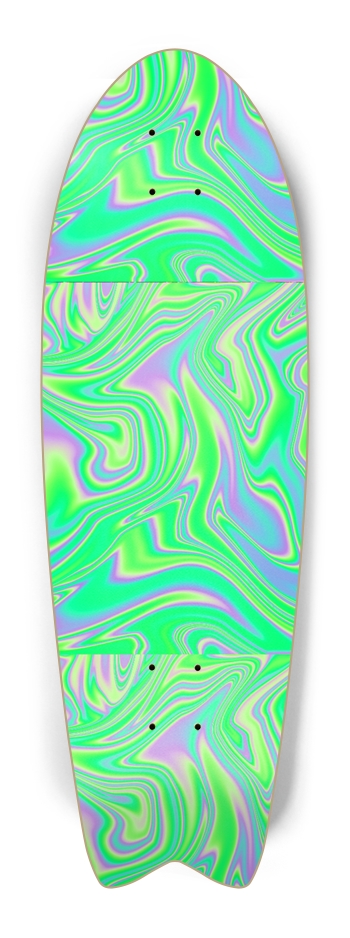 Green Trippy Sk8 Fishtail 