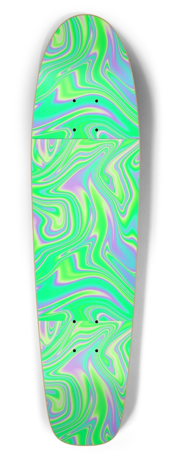 Green Trippy Sk8 Bottle Tail